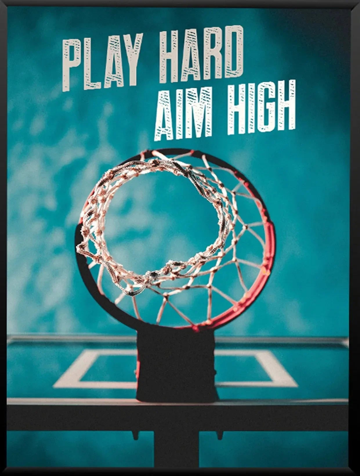 Canvas Painting Basketball Poster Wall Art