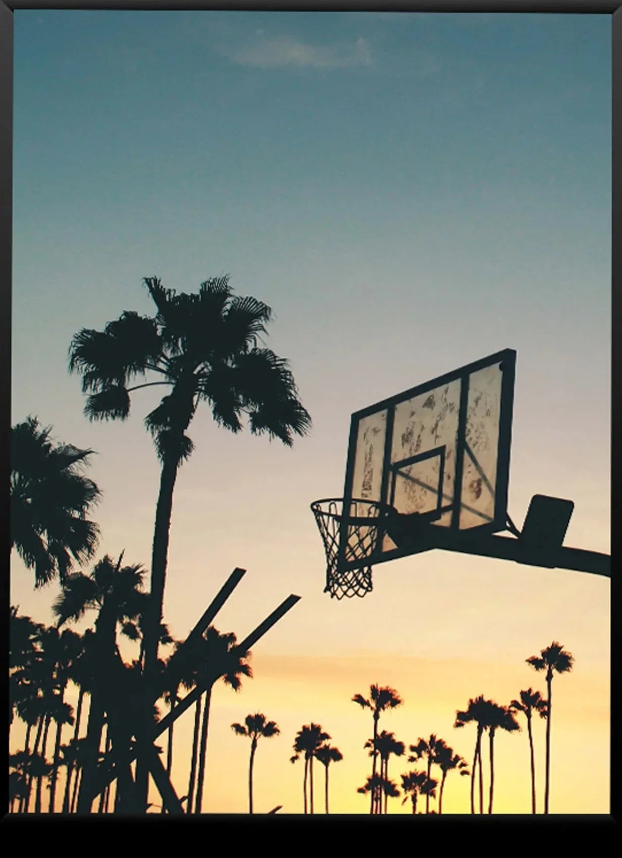 Canvas Painting Basketball Poster Wall Art